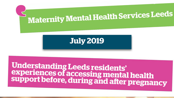 Feature image for MAternity Mental health reports