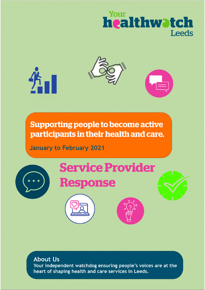 service-provider-response-active-participant-in-health report cover