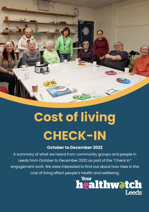 Cost of living check in report cover image