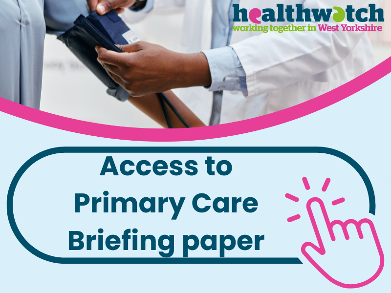 Access to primary care briefing paper