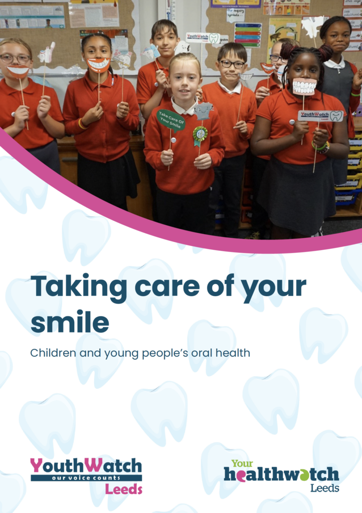 Taking care of your smile report cover