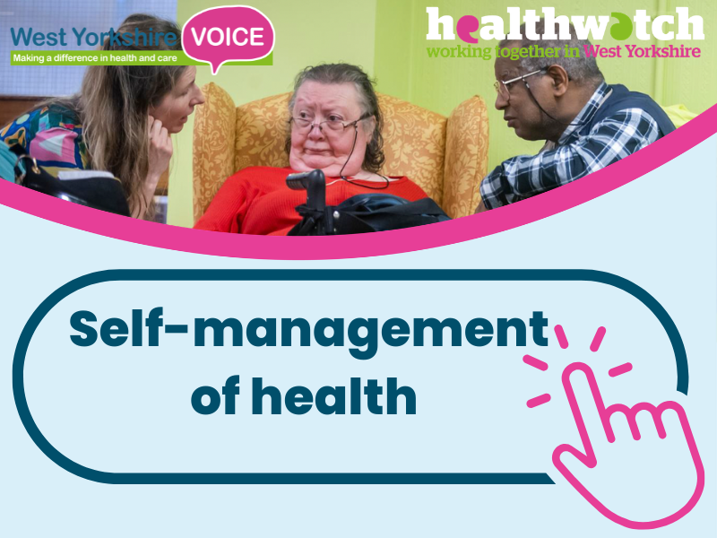 Self management of health.